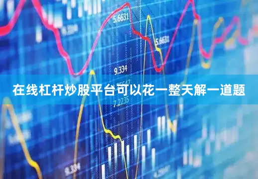 在线杠杆炒股平台可以花一整天解一道题