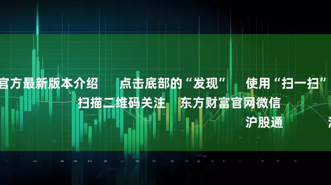 配资网app官方最新版本介绍      点击底部的“发现”     使用“扫一扫”     即可将网页分享至朋友圈                            扫描二维码关注    东方财富官网微信                                                                        沪股通             深股通