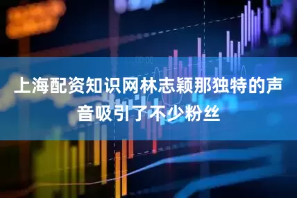上海配资知识网林志颖那独特的声音吸引了不少粉丝